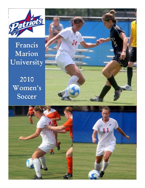 Francis Marion University Patriots Womens Soccer Team