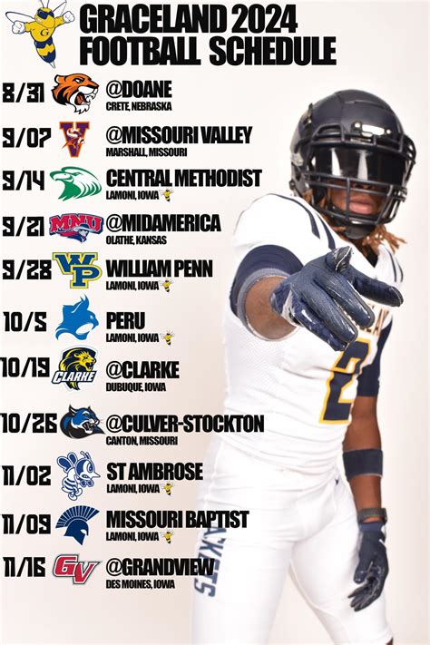 Graceland University Football Schedule 2023: Latest Updates