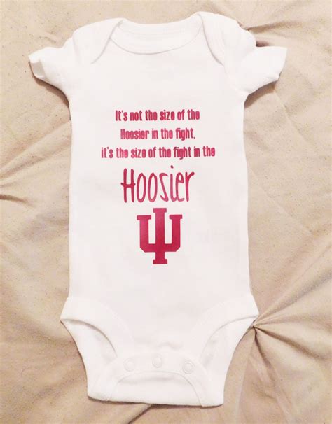 Hoosier Style For Little Ones: Iu Infant Apparel