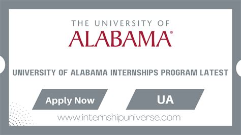 Internship Opportunities At University Of Alabama