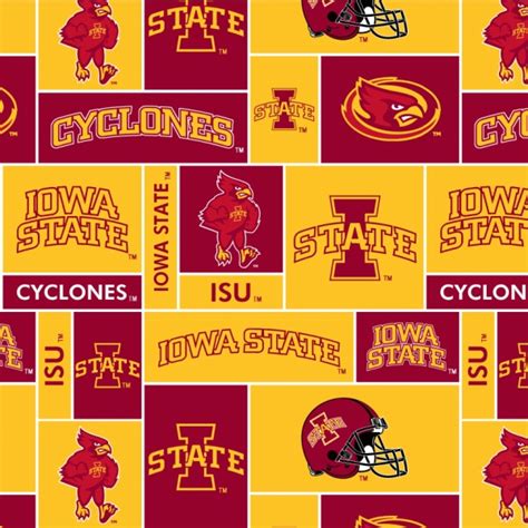 Iowa State University Fleece Fabric Options