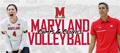 Join The University Of Maryland Volleyball Camp Experience