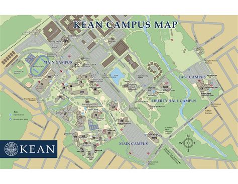 Kean University Directions And Campus Map