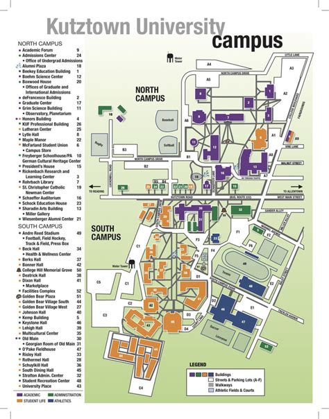 Kutztown University Map: 7 Essential Navigation Tips