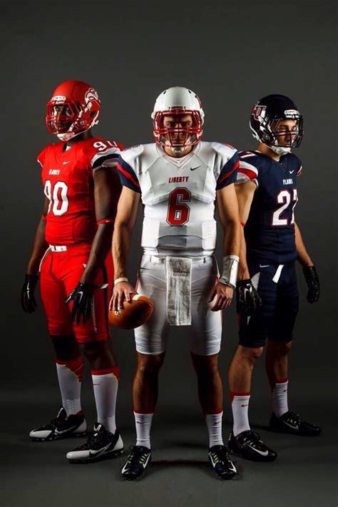 Liberty University Football Uniforms Evolution Over The Years