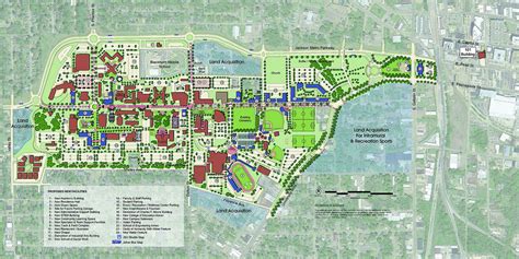 Map Of Jackson State University Campus