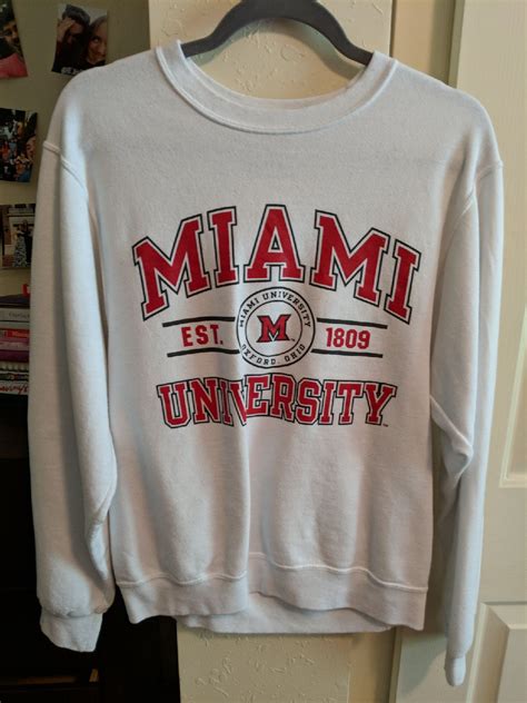 Miami University Hooded Sweatshirt: Official Gear For Students