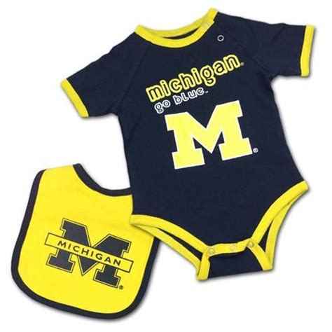 Michigan Wolverines Newborn Clothes For Baby Fans