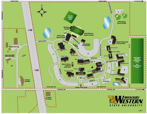 Missouri Western State University Campus Map Guide