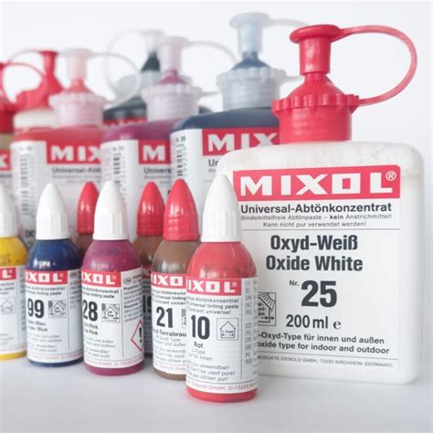 Mixol Universal Tints For Perfect Color Matching