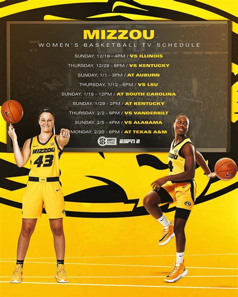 Mizzou Womens Basketball Schedule And Game Highlights