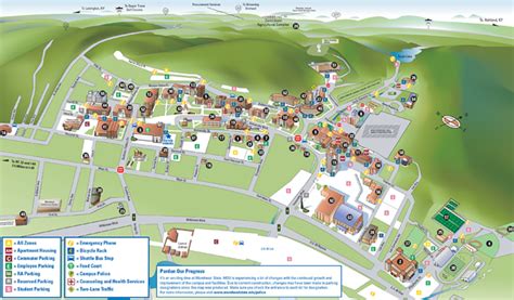 Morehead State University Campus Map Guide