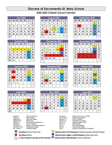 Mount St Marys University Academic Calendar Overview