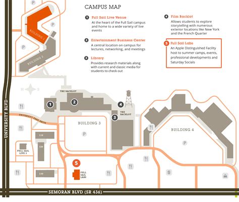 Navigating Full Sail University: A Campus Map Guide