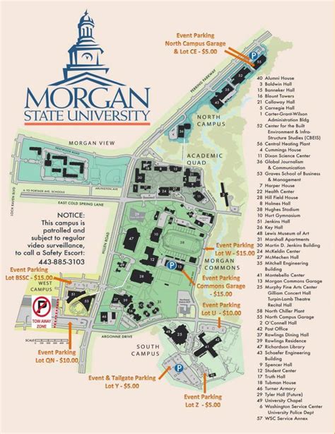 Navigating Morgan State University: A Campus Map Guide