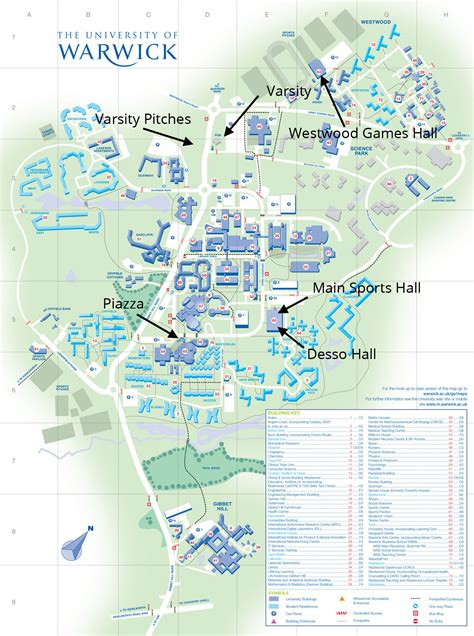 Navigating University Of Warwick: A Handy Campus Map Guide