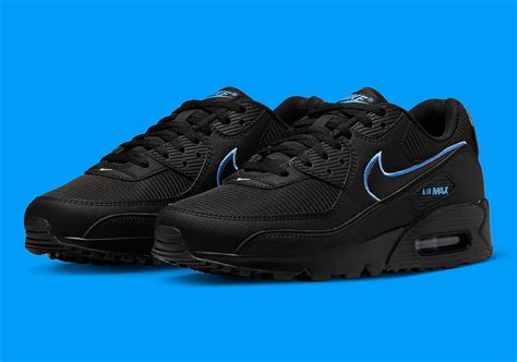 Nike Air Max 90 Black University Blue Review