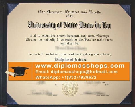 Notre Dame University Diploma: Authenticity And Verification Guide