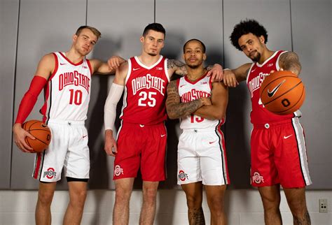 Ohio State University Basketball Uniforms Evolution