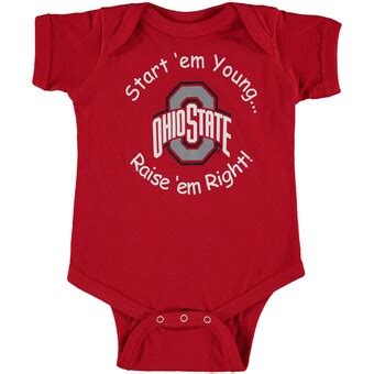 Ohio State University Infant Apparel For Little Buckeyes