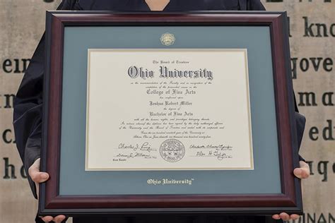 Ohio University Diploma Frame: Proudly Display Your Achievement