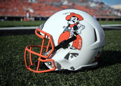 Oklahoma State Cowboys Football Helmet History