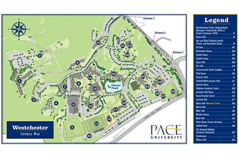 Pace University Pleasantville Campus Map And Guide