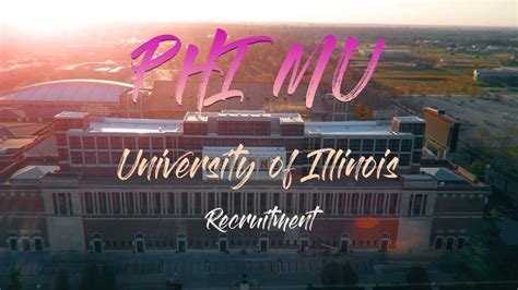 Phi Mu University Of Illinois Chapter Overview