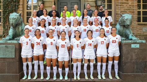 Princetion University Soccer Roster Revealed