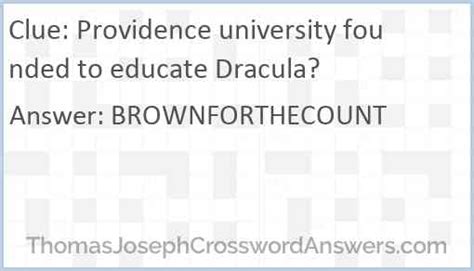 Providence University Founded To Educate Dracula History Unveiled