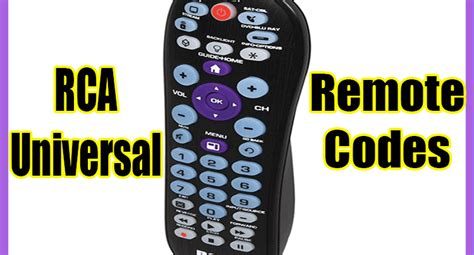 Rca Universal Remote Codes For Insignia Tv