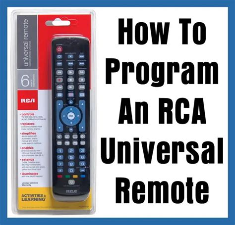 Rca Universal Remote For Insignia Tv Setup And Codes