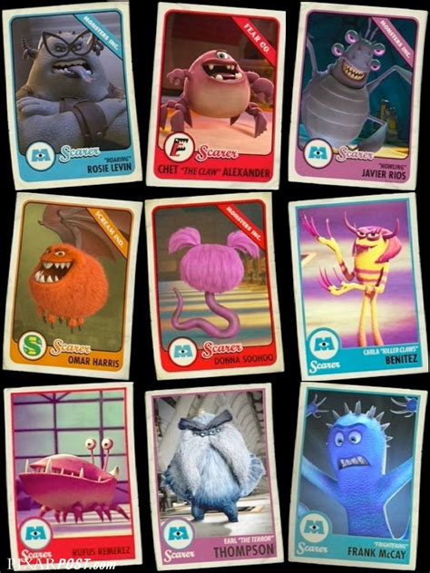 Scare Cards In Monsters University: A Roaring Guide