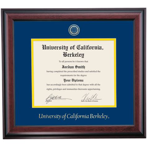 Showcase Your Achievement With Uc Berkeley Diploma Frames