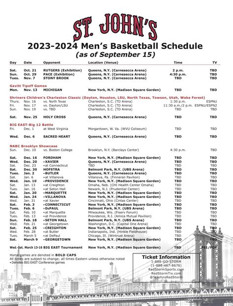 Sju Basketball Schedule: Catch The Hawks In Action