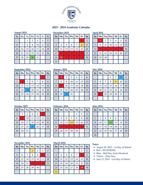 St Lawrence University Academic Calendar Key Dates