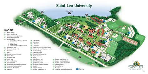 St Leo University Campus Map And Guide