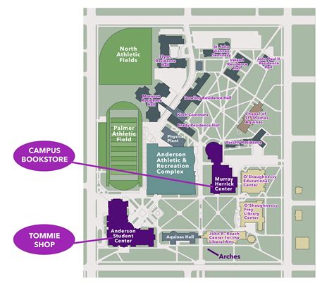 St Thomas University St Paul Campus Map Guide