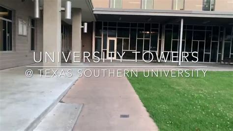 Texas Southern University Towers: Student Living Redefined