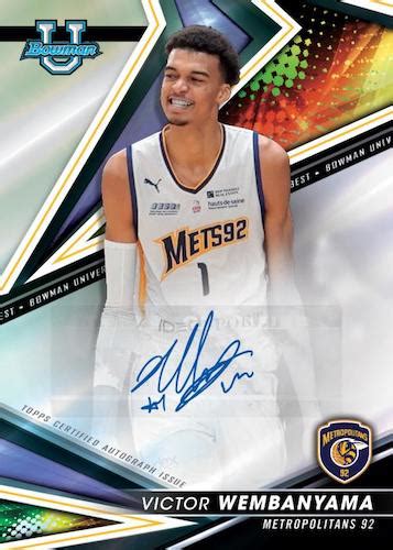 Top 22-23 Bowman Chrome University Basketball Rookies