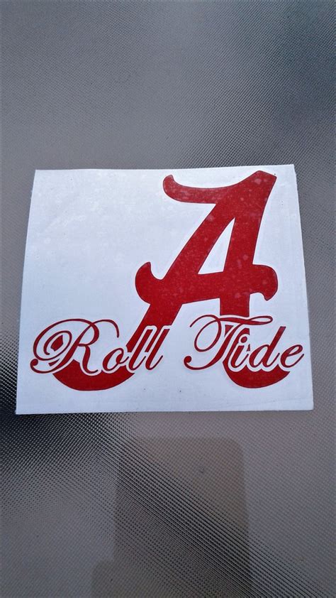 Top 5 University Of Alabama Decals For Cars