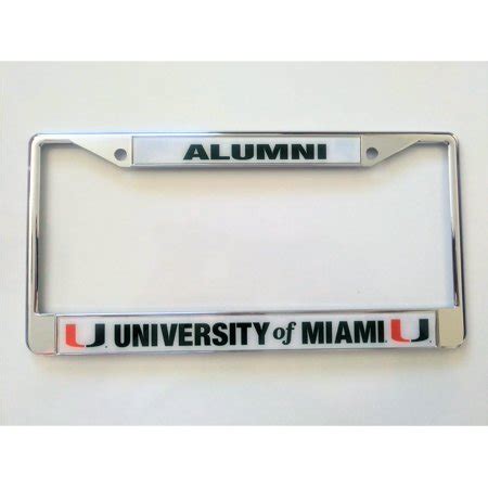 Top 5 University Of Miami License Plate Frames