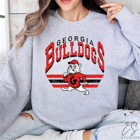 Uga Crewneck Sweatshirt: Ultimate Spirit Wear For Bulldogs