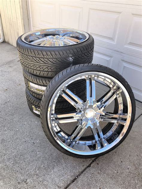 Universal 5 Lug 24 Inch Rims For Any Vehicle