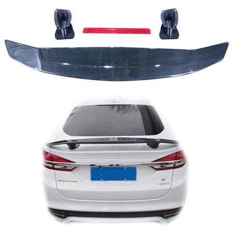 Universal Carbon Fiber Spoiler For Enhanced Car Aerodynamics