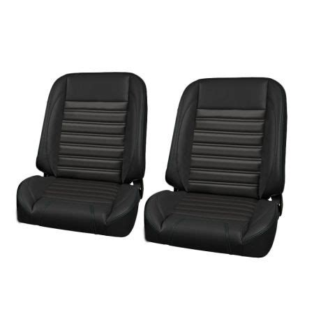 Universal Low Back Bucket Seats For Ultimate Comfort