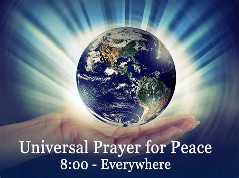 Universal Prayers For Peace And Spiritual Growth