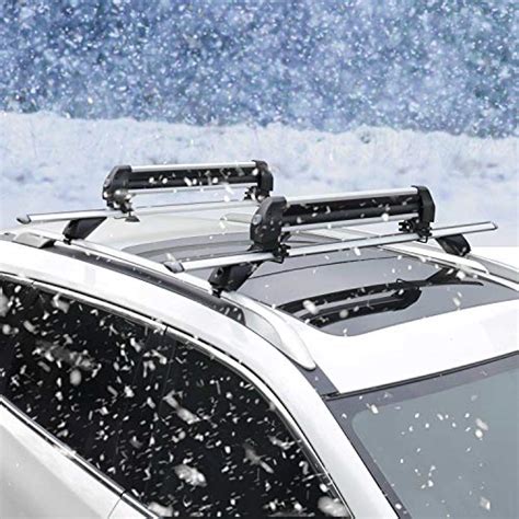 Universal Ski Roof Rack For Cars And Suvs