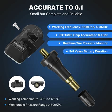 Universal Tire Pressure Sensor Fit For Any Vehicle