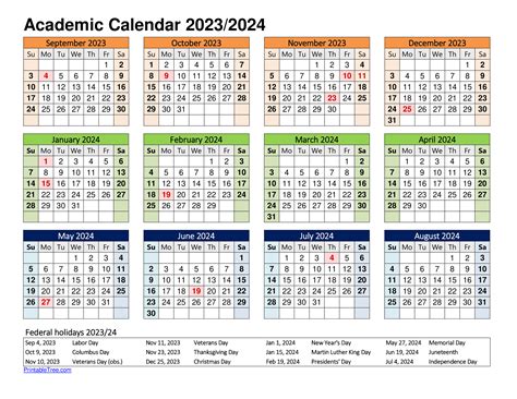 University Of Jamestown Academic Calendar 2023-2024